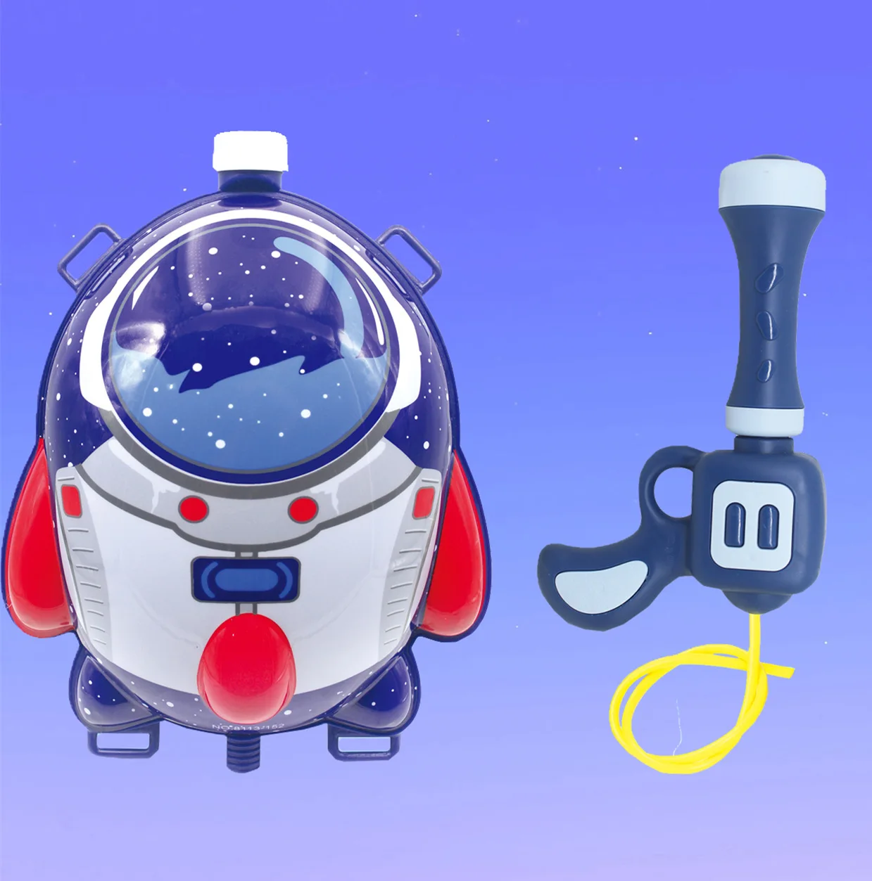 Water Gun Roockie Cartoon Kids Outdoor Summer Toys Backpack Tank Water Gun