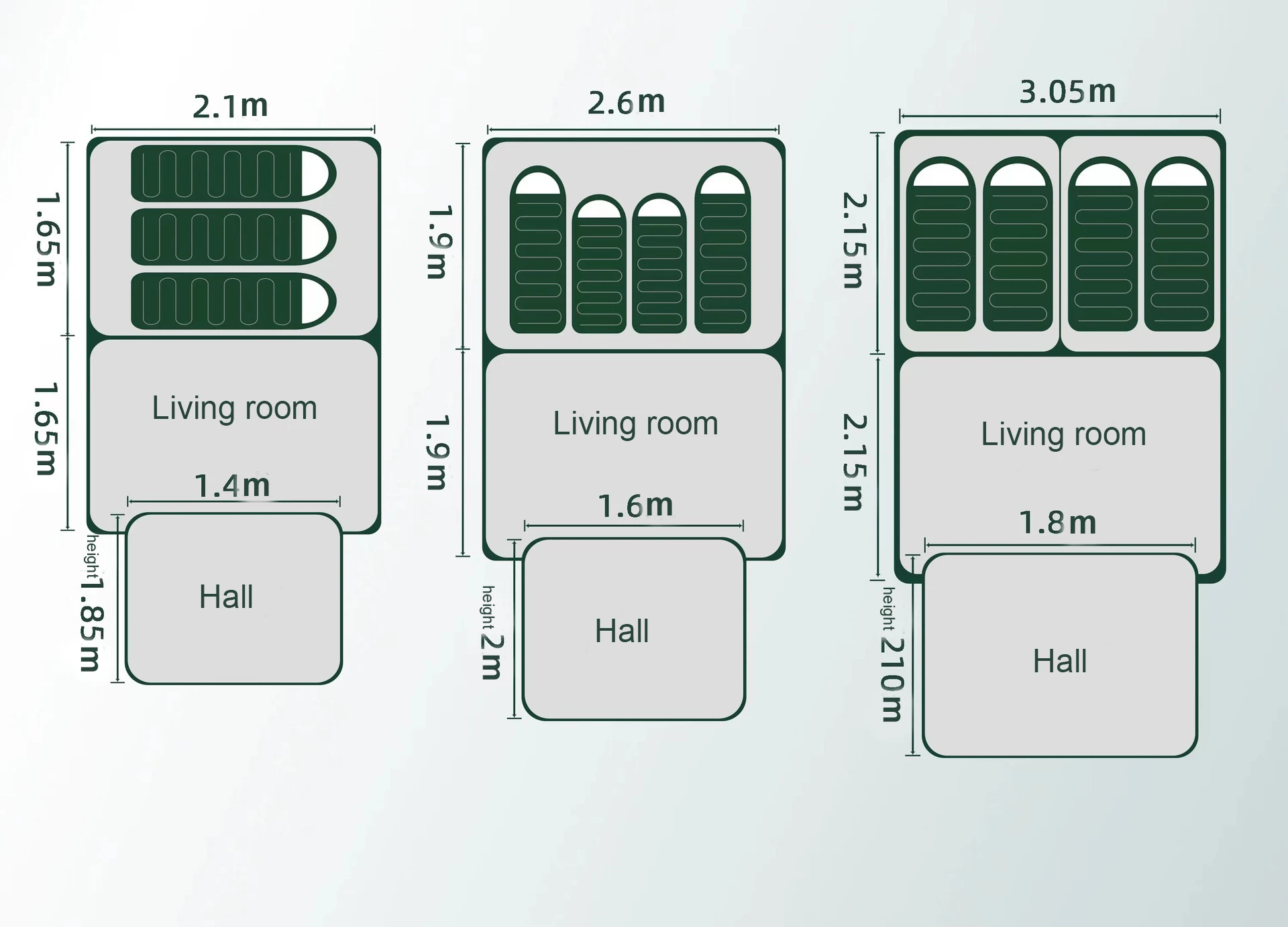 High Quality 8-12 Person Ultralight Extra Large Luxury Family Camping Tent Waterproof Outdoor Glamping Wholesale Tent With Logo