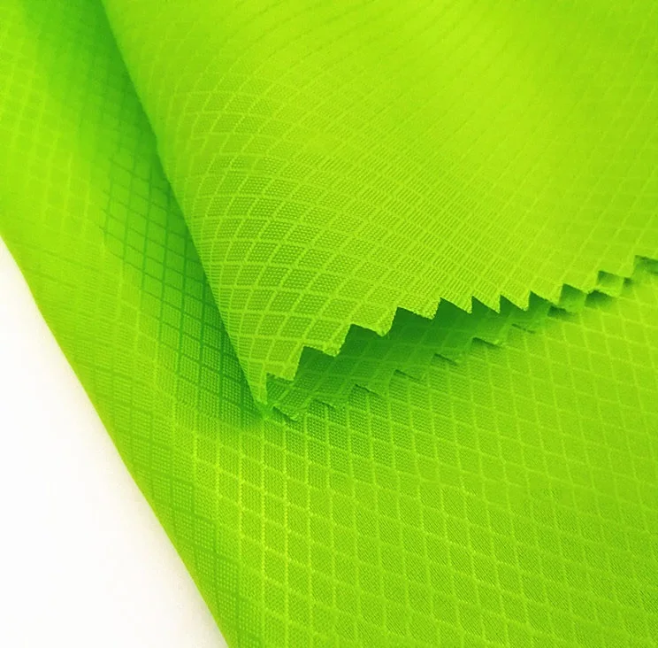 100D 40D 20D 15D popular nylon ultra-light high tensile PU coating ripstop fabric for parachute
