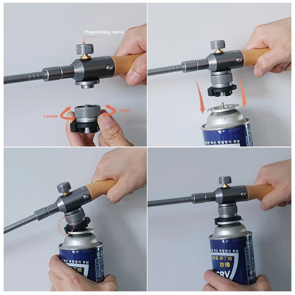 CAMPINGMOON MT-3955 Weeding Fires Machine Grass Burners Blowtorch Multipurpose Gases Torch Camp Flamethrowers