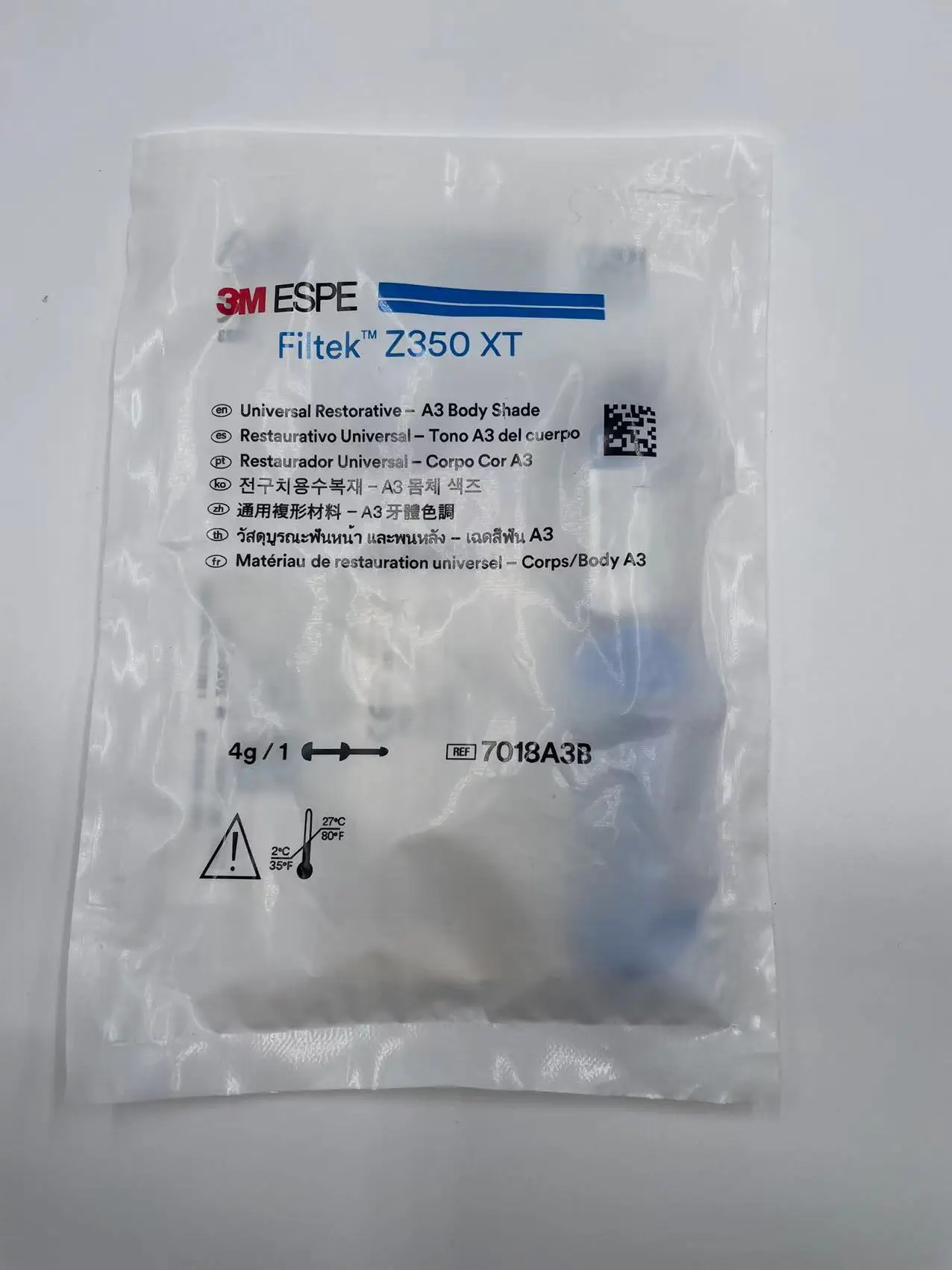 High quality dental resin Z350XT, the most popular dental material A1-A3.5, is suitable for dental office laboratories