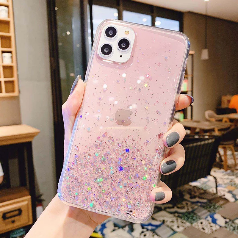  Популярный роскошный блестящий чехол для телефона iphone