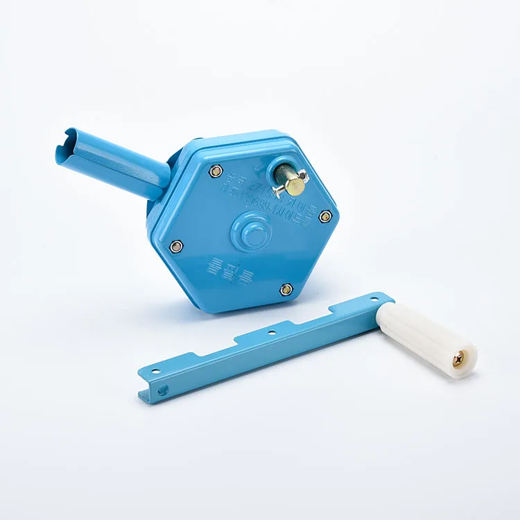 Made in China roll-up unit for ventilation greenhouse Manual film coiler sidewall winder side ventilation opener