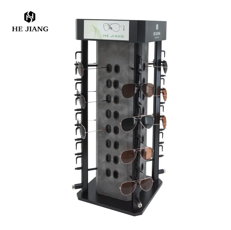 Напольный дисплей солнцезащитных очков деревянная стойка для демонстрации
