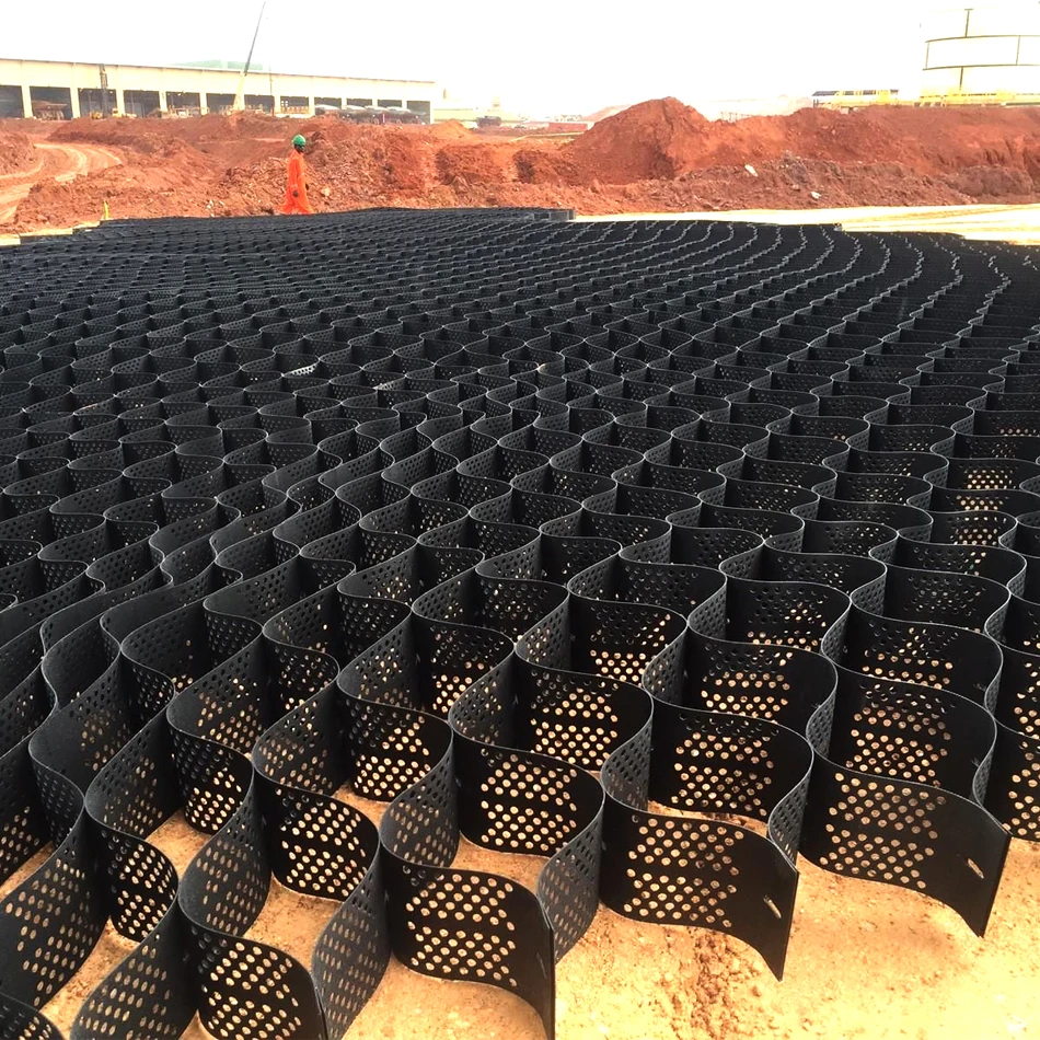 High Quality Road Reinforcement Plastic HDPE Geocell for Soil Gravel Stabilizer