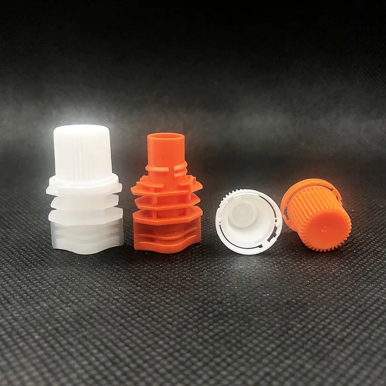 High quality plastic 8.6mm pour spout and spout cap