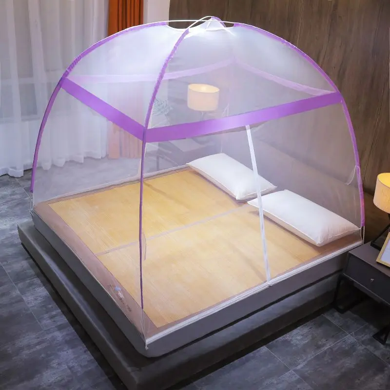 Portable Foldable Anti Mosquito Bites for Bed Camping Travel Home Outdoor Bed Canopy Mosquito Net