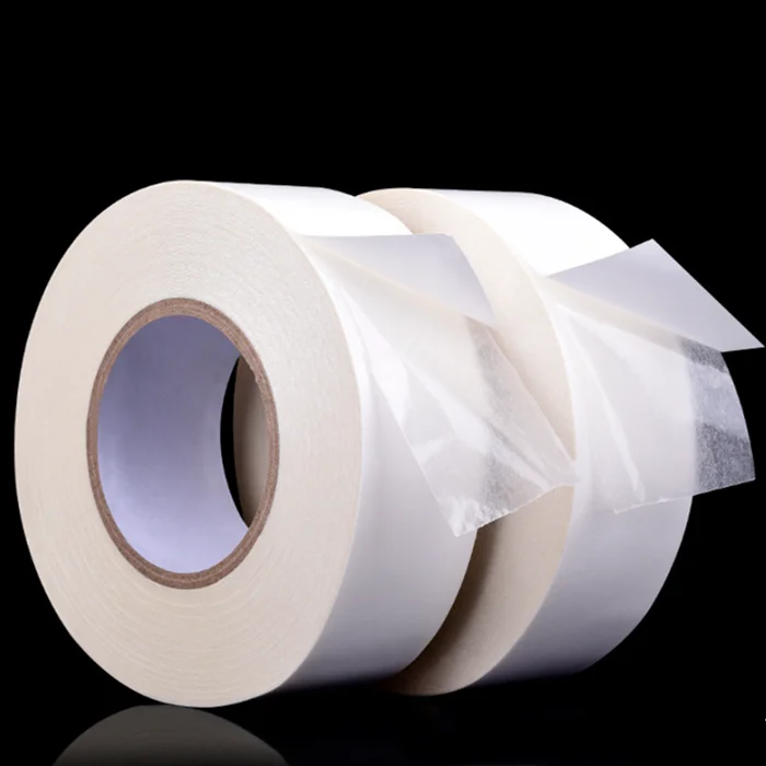 Super stickiness cotton paper double sided adhesive tape