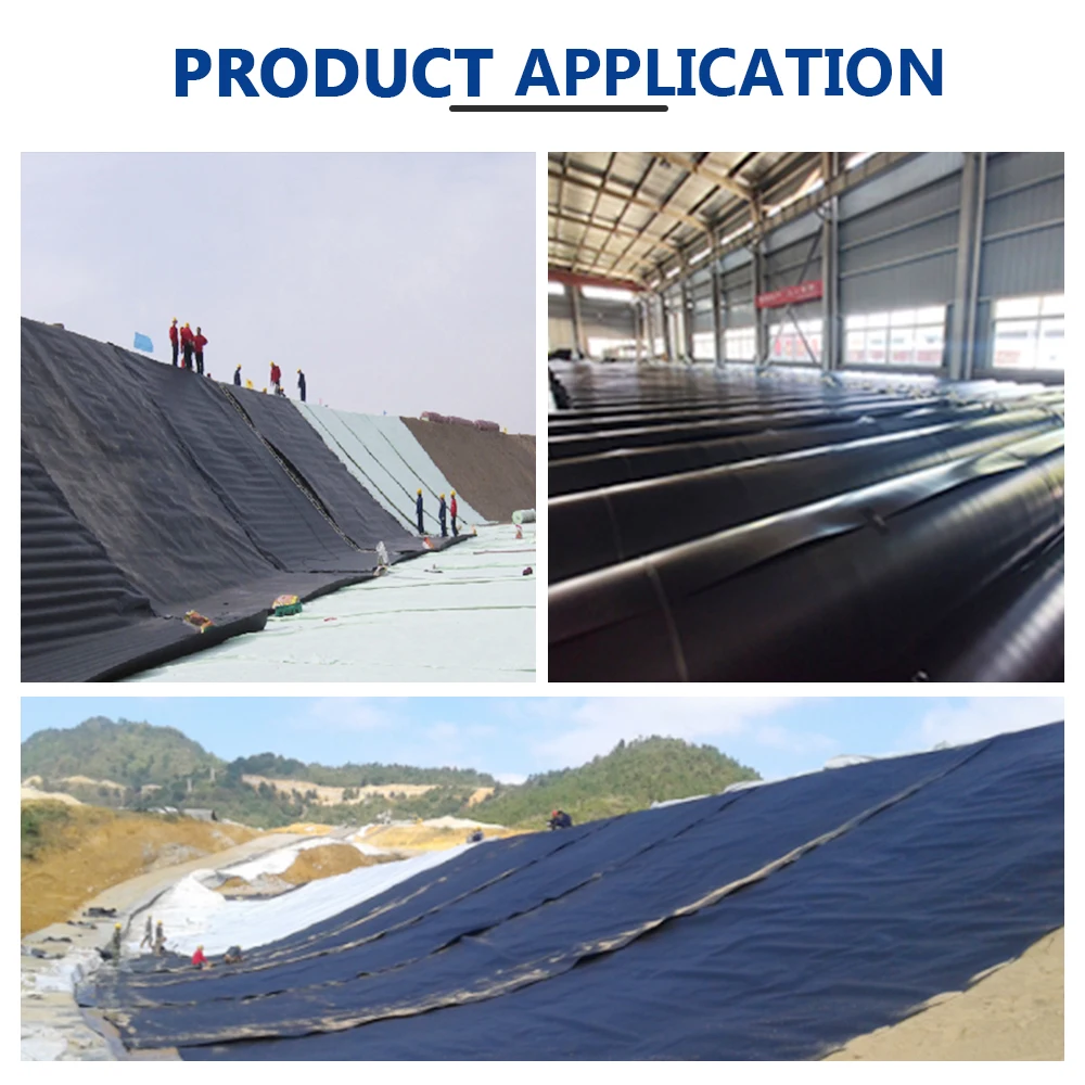 CKS smooth sided anti-seepage antisepsis waterproof pool dam liner hdpe geomembranes