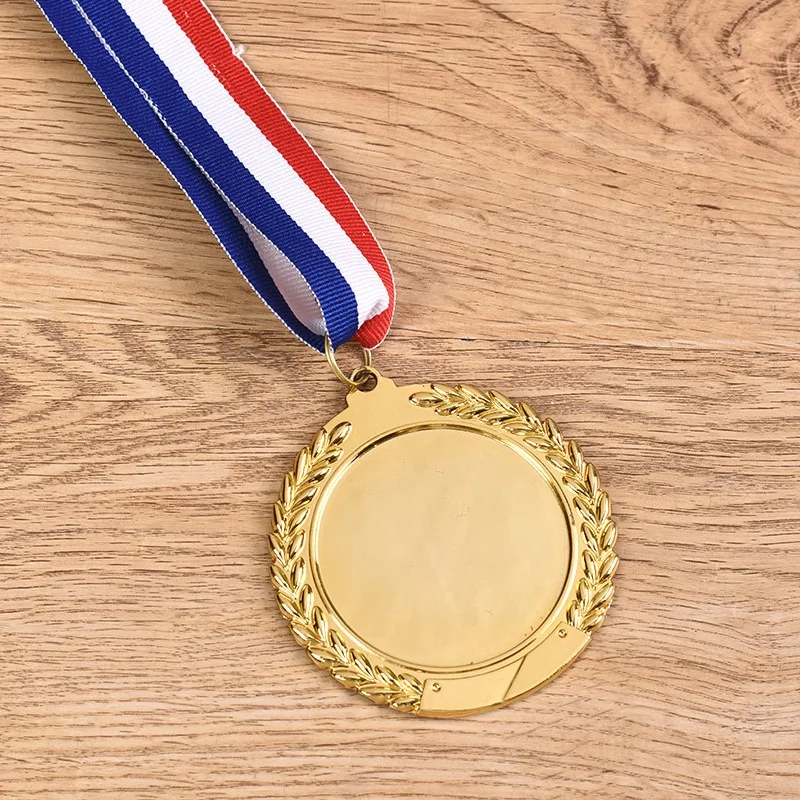 Заводская форма дешевые металлические медали цинковый сплав Посеребренная листовая медаль с индивидуальным логотипом