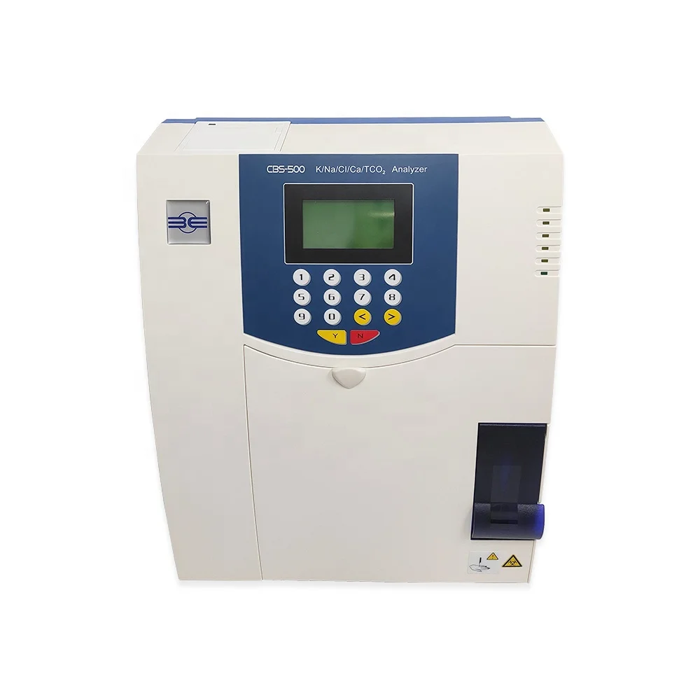 CBS-500 POCT easylyte electrolyte analyzer K Na Cl Ca Ph Tco2 ise electrolyte analyzer for medical