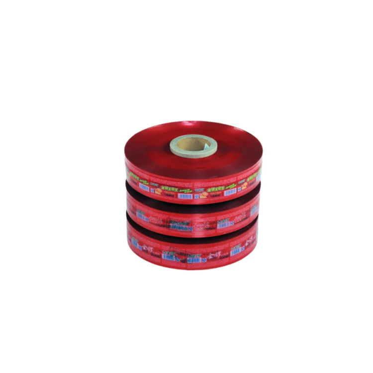 Customized Printed High Barrier  Easy Peel  PVDC Roll Film Sausage Casing Film Pork Beef Chicken Fish Sausage