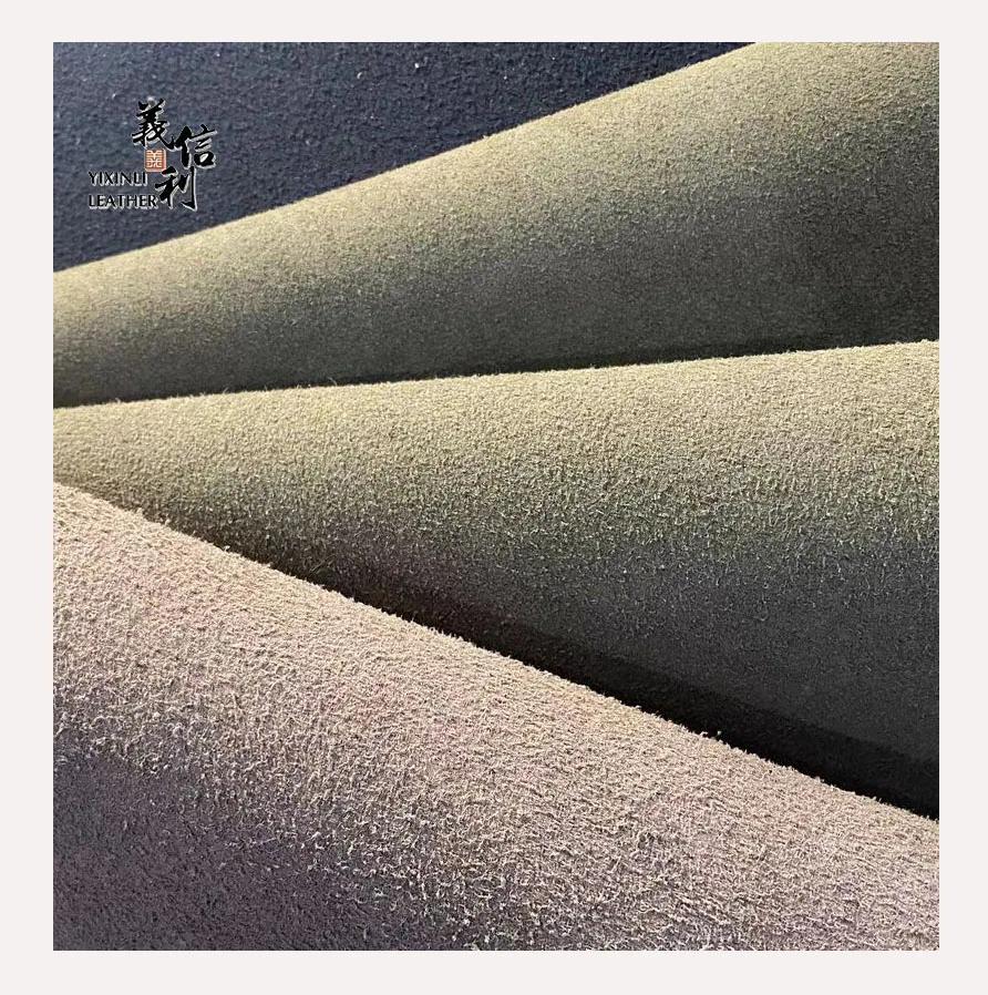 YXL New Material 1.6mm Cowhide-Microfiber Leather For Boots Soft Wear proof Vintage Oil Genuine Cowhide Leather For Shoes