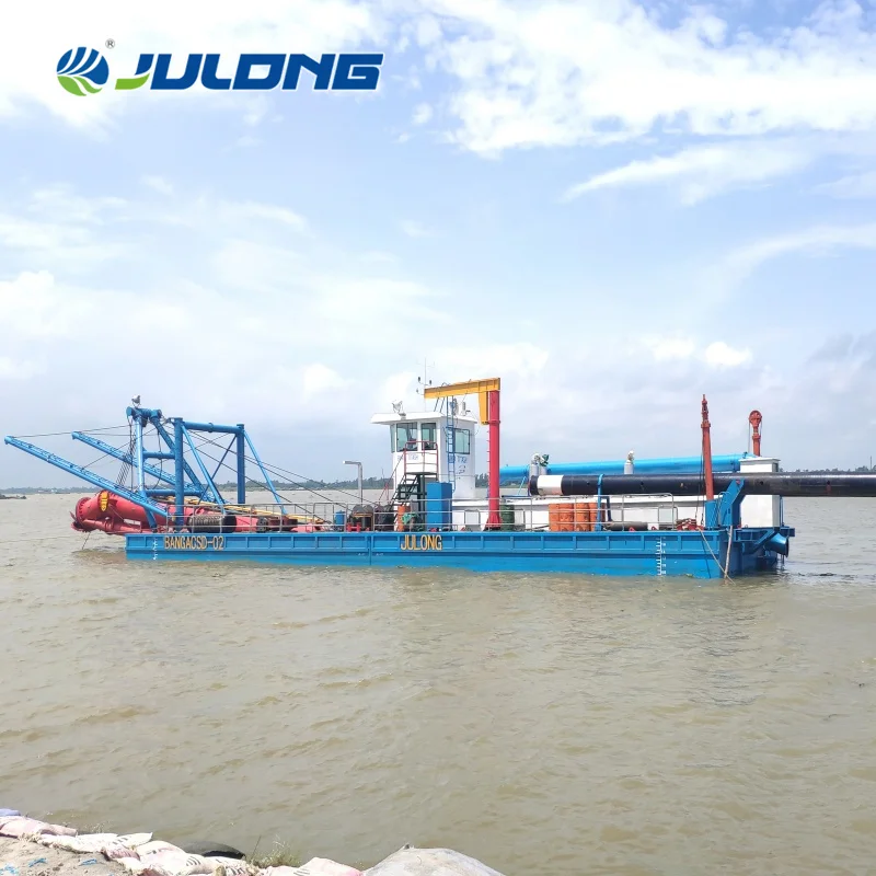 Diesel Powered Hydraulic Sand Dredging Machine Cutter Suction Dredger for Sale