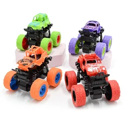 Four-wheel Drive off-road Vehicle Stunt Dump Cars Inertia Car Boy Toy Bigfoot Car Dinosaur Pull Back Children Toy Gift