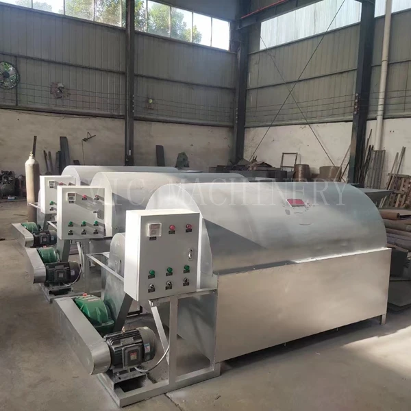 200kg/h Automatic electric heating groundnut roasting machine pistachio roaster
