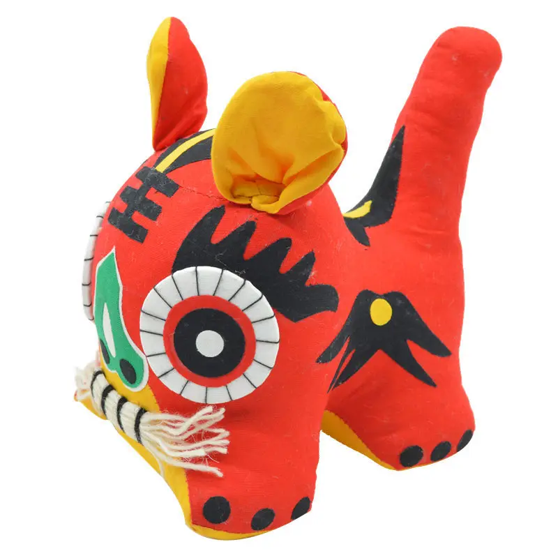 PEACELOVER Китайская традиционная ткань тигр ручной работы винтажная игрушка для подарка ребенку