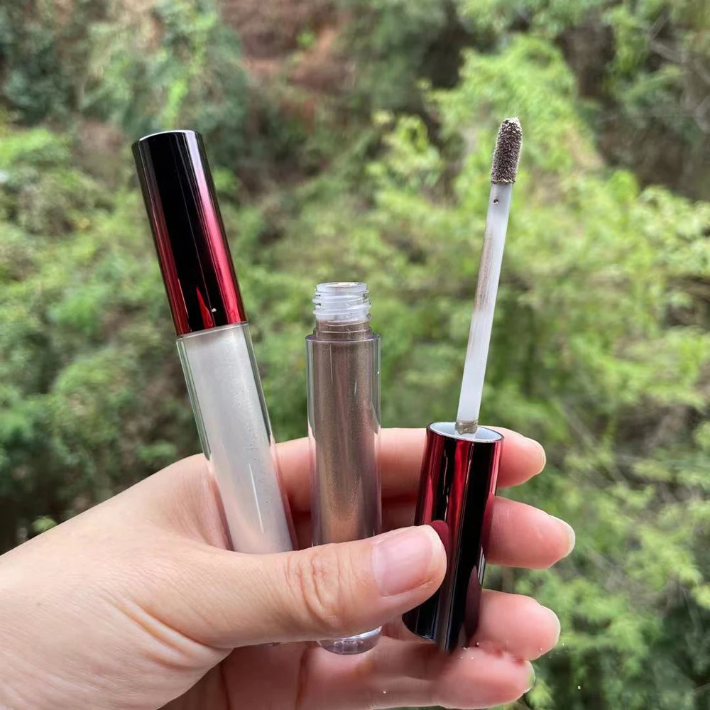 No Logo Moisturizing Private Label Colorful metallic glitter Lip Gloss Long Lasting Shine Shimmer Metal Lipgloss Lip Plumper