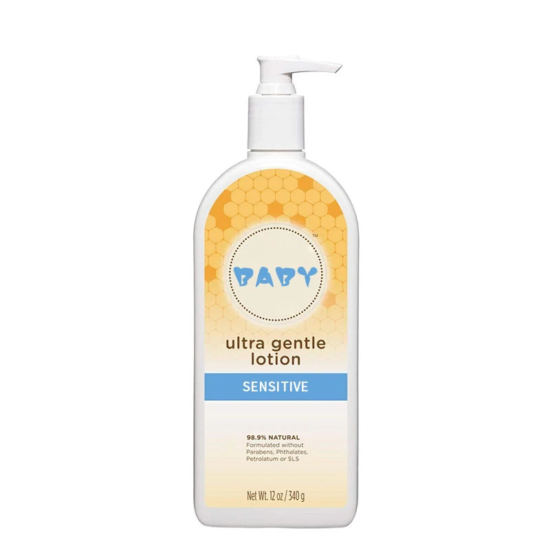 Factory Supply Whitening Moisturizing Shea Butter Natural Organic Baby Skin Lightening Body Lotion OEM