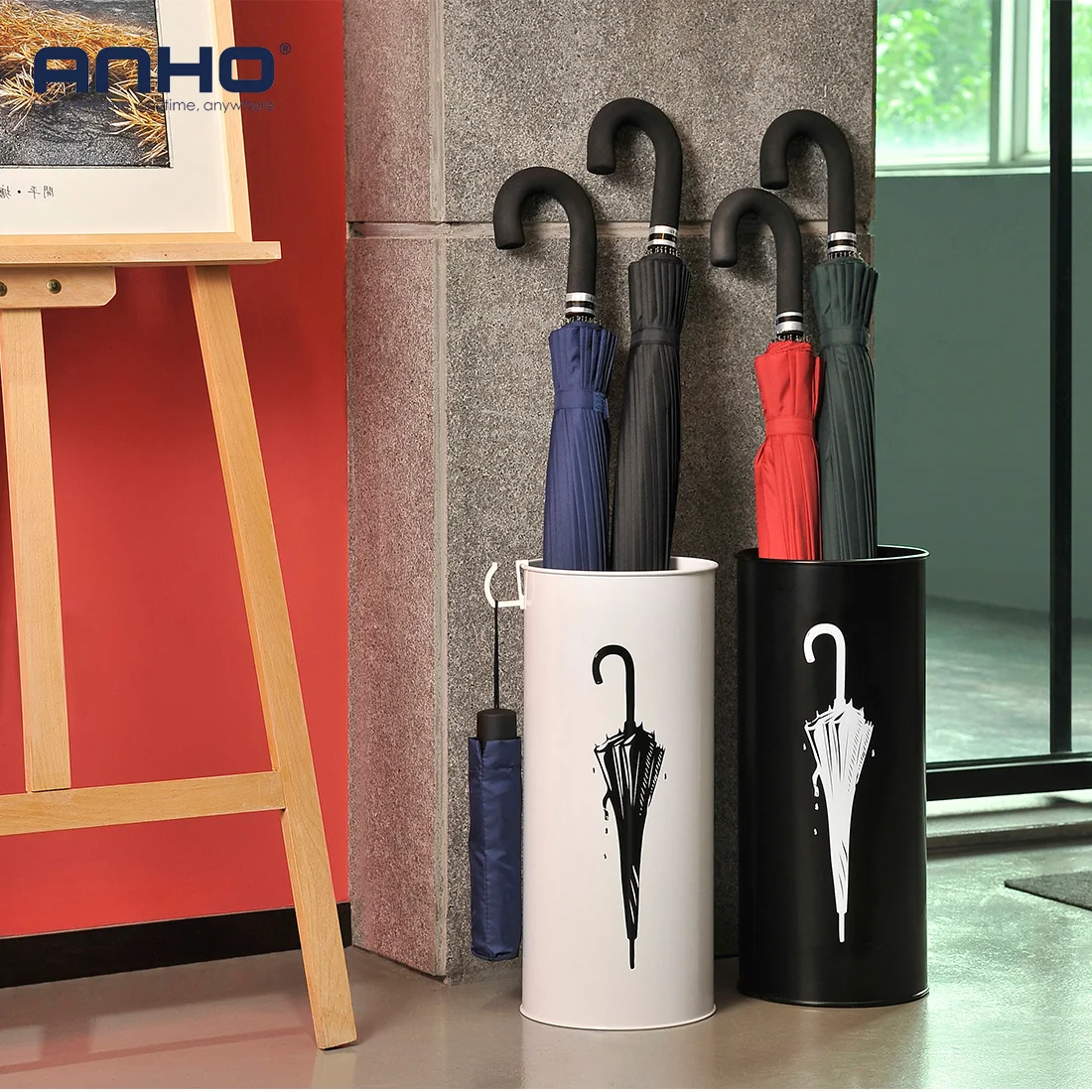 Creative Household Metal Umbrella Stand Holder Umbrella Rack