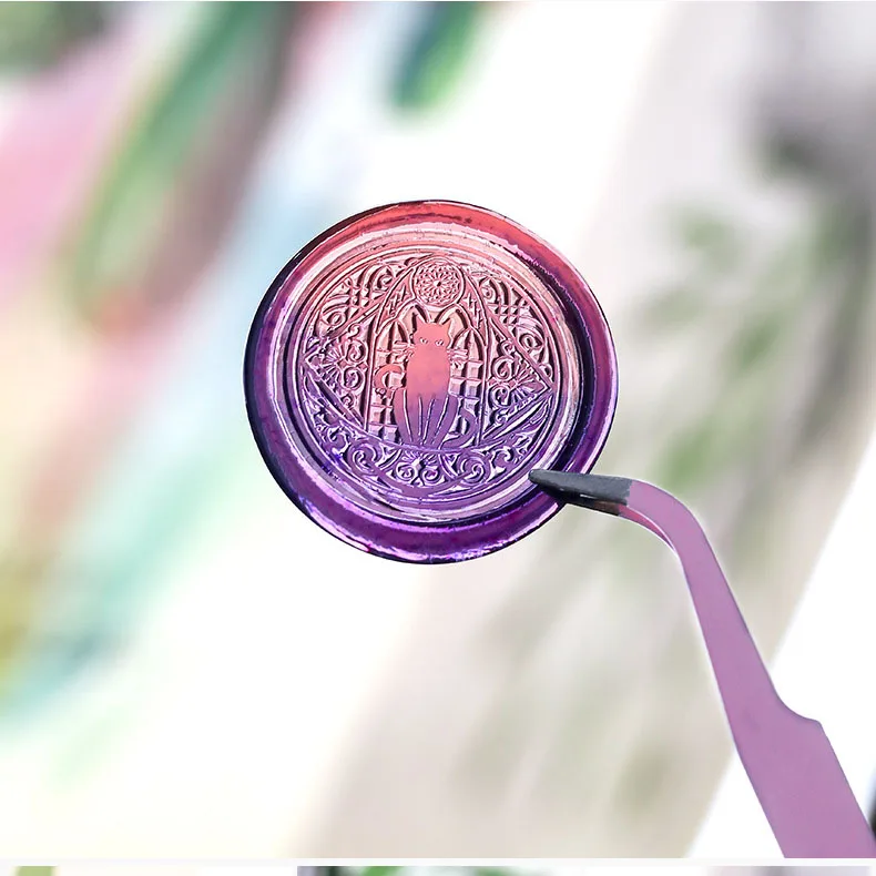 Wholesale custom logo wax sticks for seals Self Adhesive Wax Seal Wax Seal Stamp