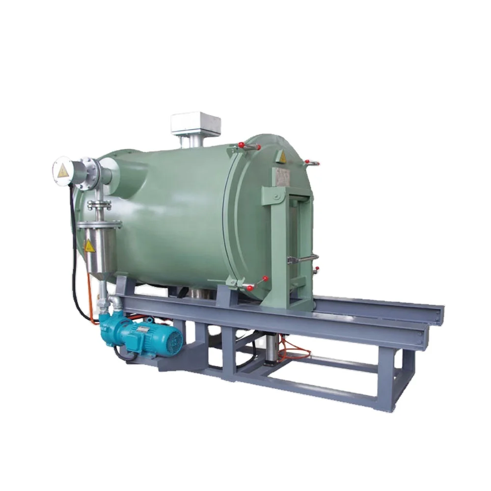 spinning nozzle cleaning machine for remove polymer material from filter elements