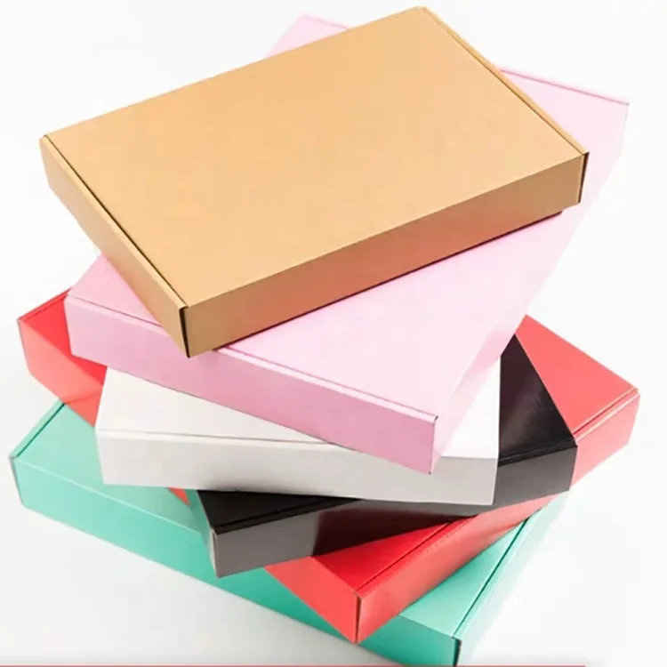Fancy carton custom cut cardboard shipping branded carton box Guandong large package shipping box