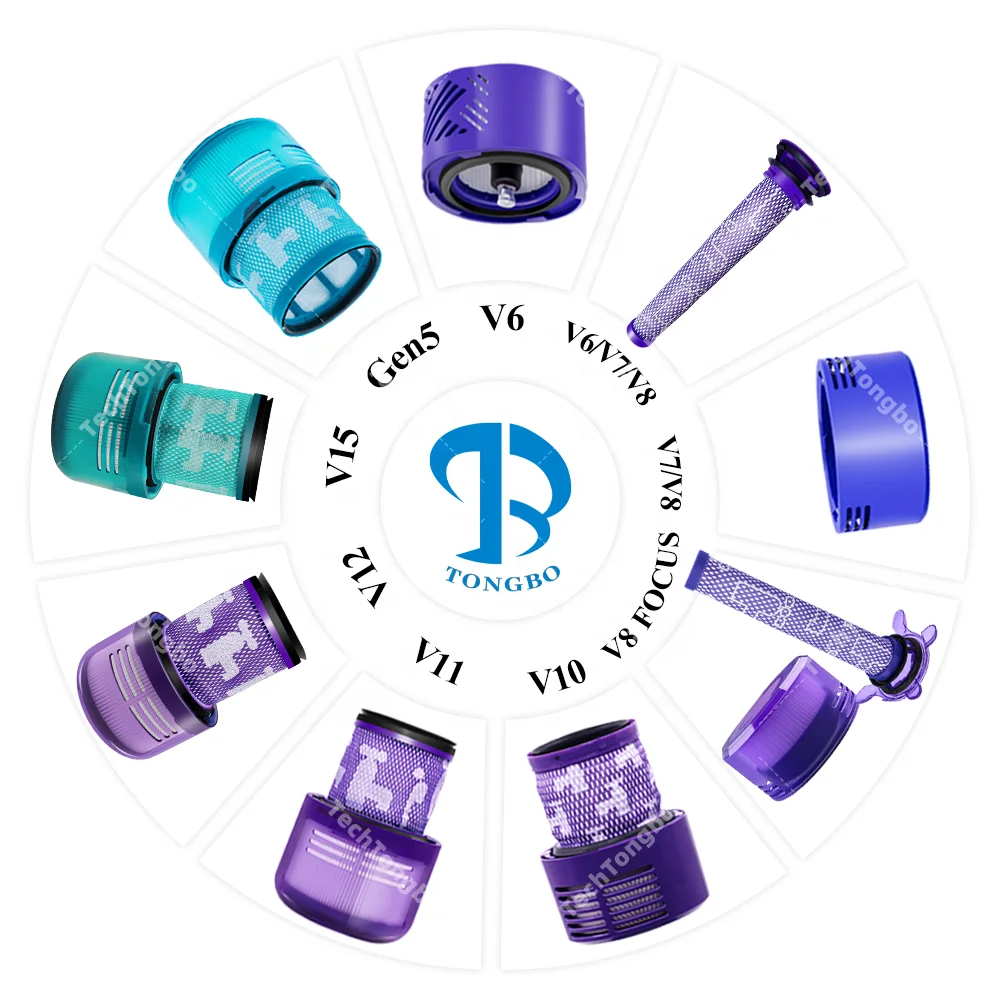 Фильтр Hepa подходит для дизонов V6 V7 V8 Focus V10 V11 V12 V15 Gen5 Post фильтр предварительного фильтра пылесоса запасные части