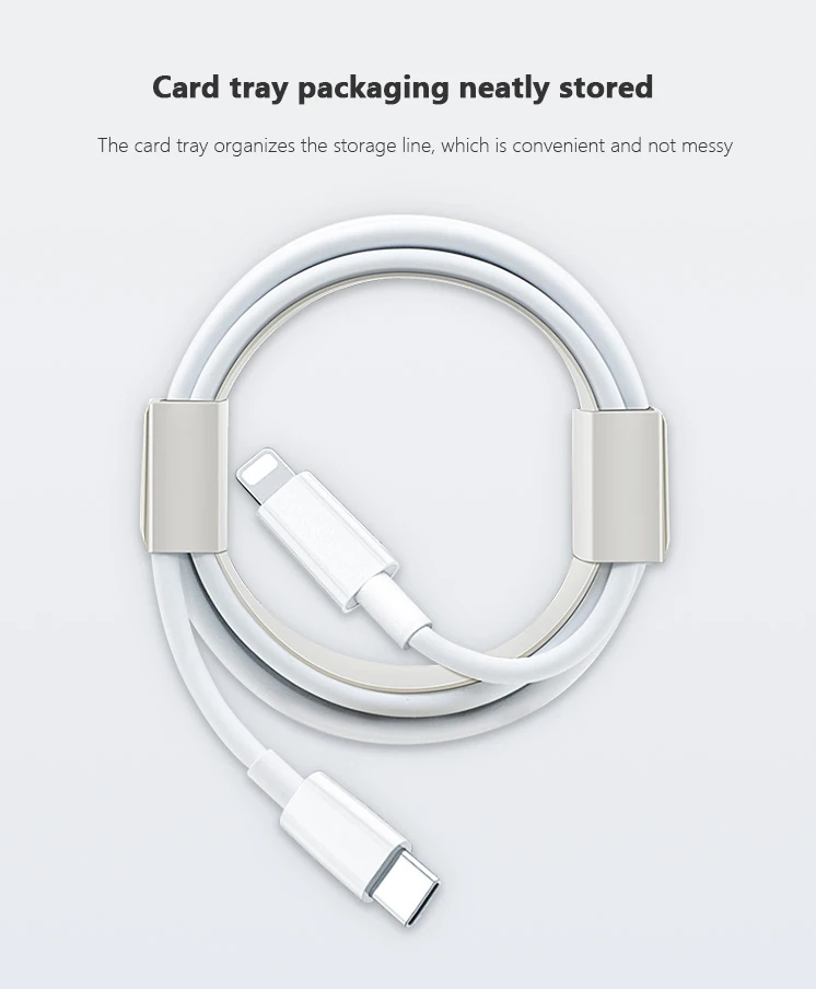 20w 1M Pd Cable Fast Charging 27W Usb C Cable Type C to Ligh-ting 8pin Charging Data Cable For Iphone14 12 13