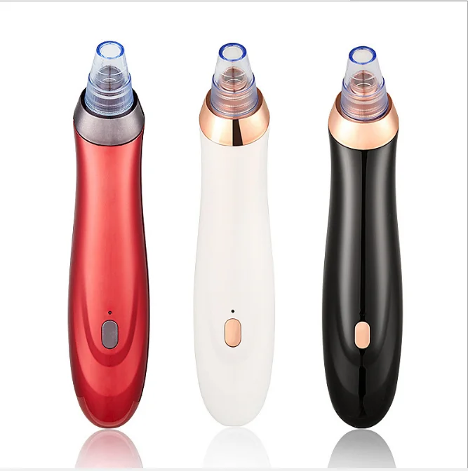 
2020 OEM Portable Facial Pore Suction Cleaner Rechargeable Acne Blackhead Remover Vacuum 