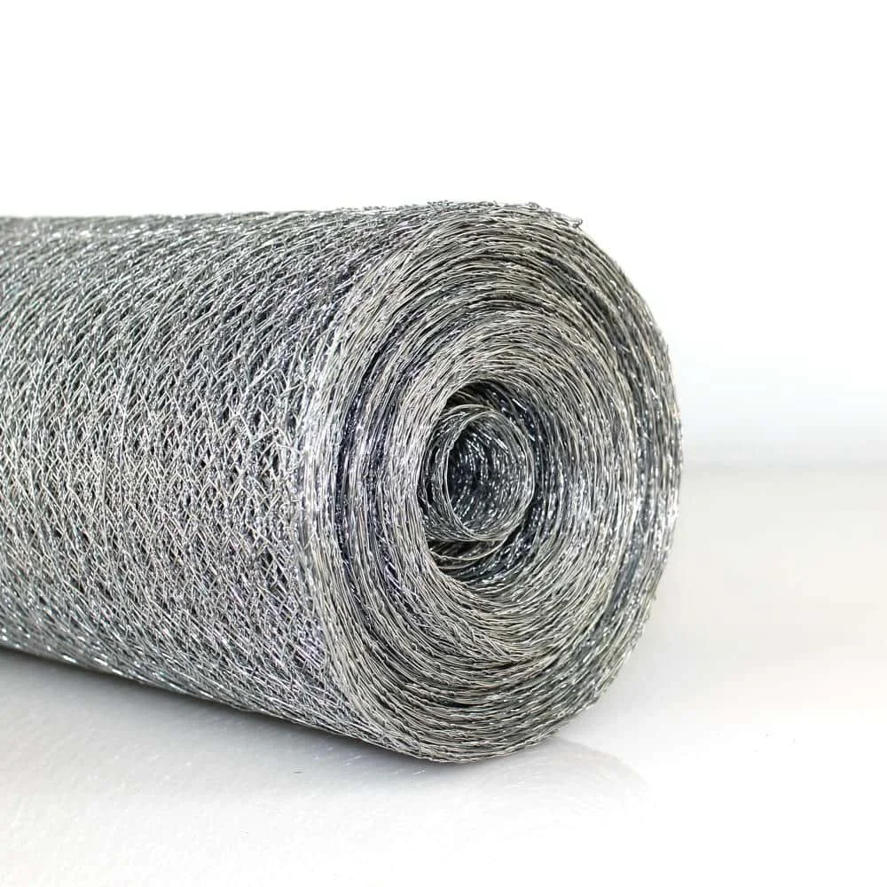 Galvanized hexagonal netting  wire mesh for crafts/ photo wall/plant project
