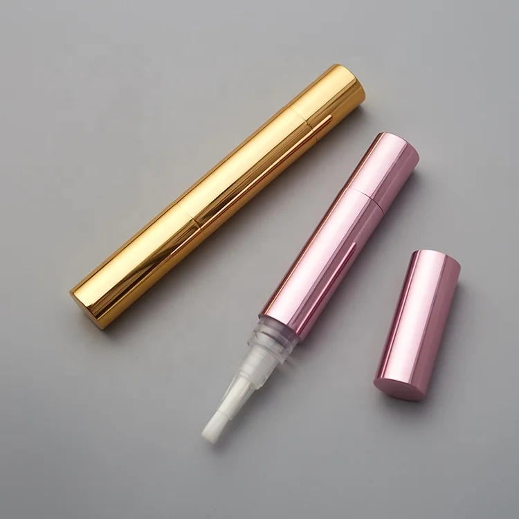 Factory Price Cosmetic Pen Plastic Twist for Lip Gloss empty with Brush Tip teeth Whitening