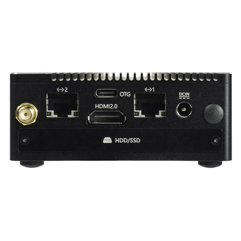 Customized OEM gateway mini pc 4G LTE WIFI BT5.0 2GB 4GB 8GB RAM 512GB 1TB 2TB 4TB SSD HDD RS232 RS485 Linux gateway mini pc