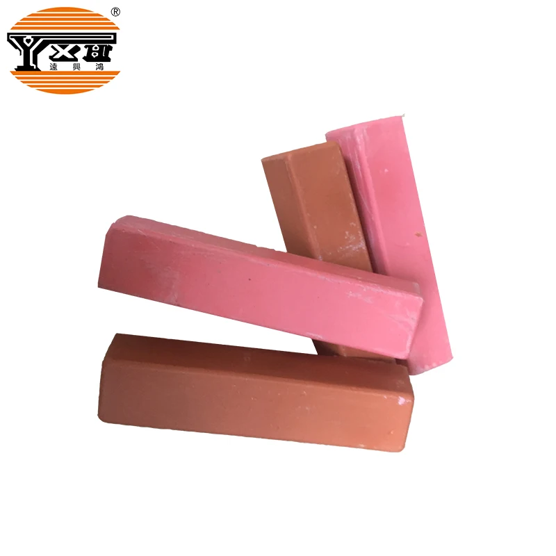 Orange wax to make pipe surface more shining for stainless steel pipe polishing equipment