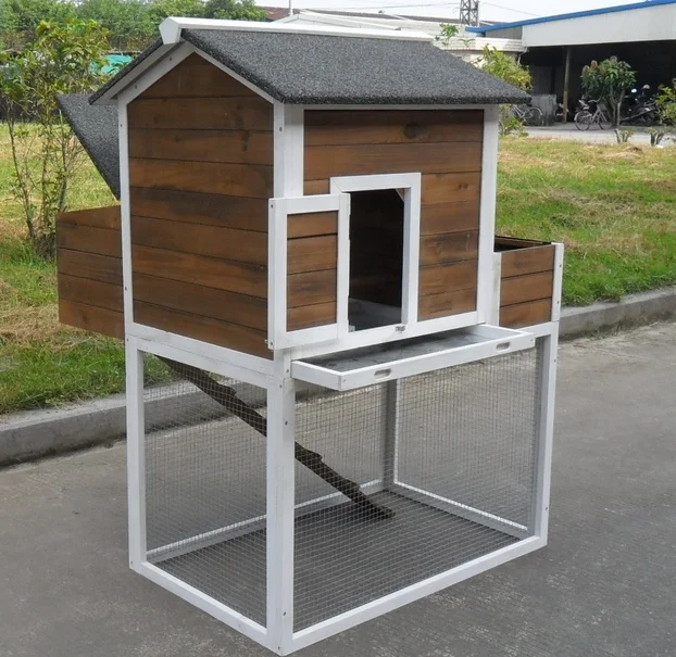 wooden chicken coop