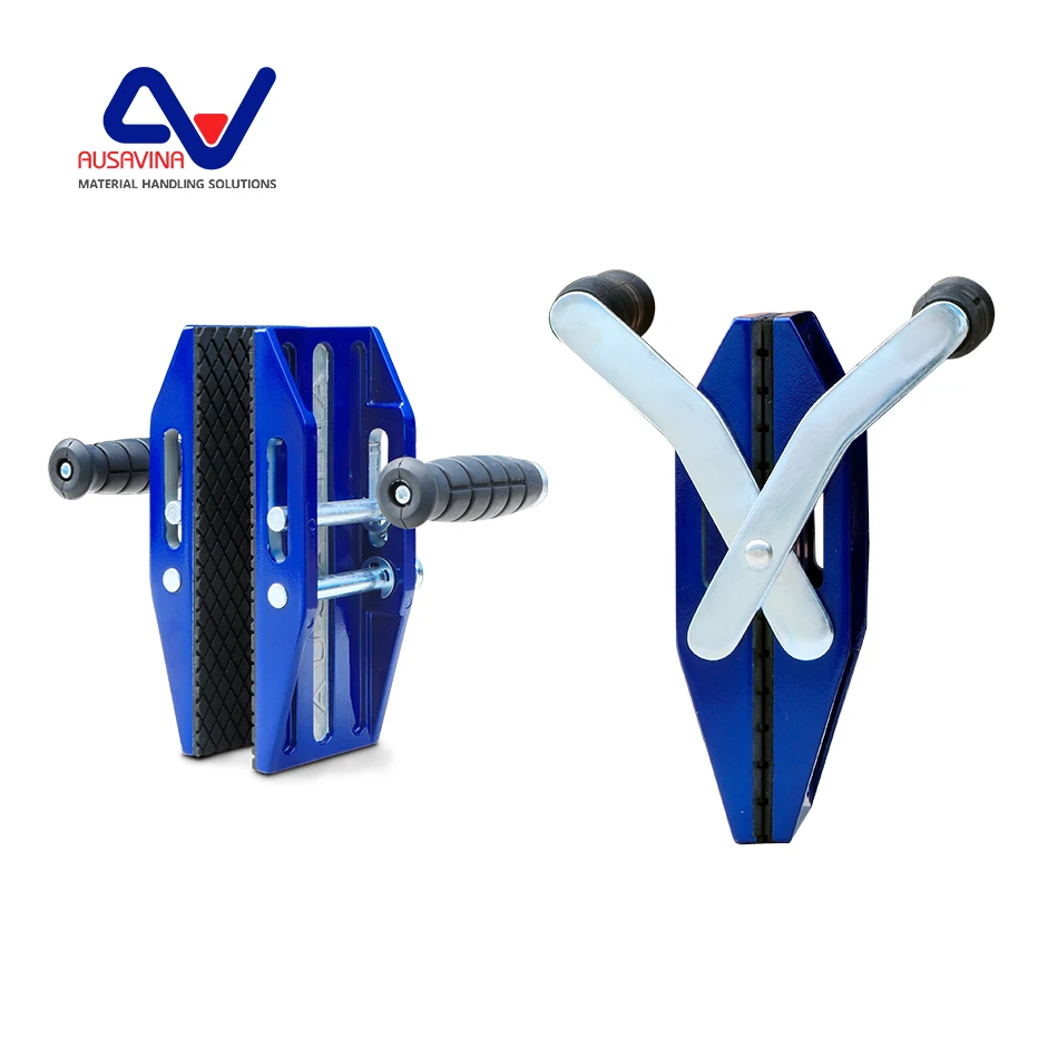 Двухручной зажим для подъема и перемещения каменных плит легко экономит рабочую силу (ACC40