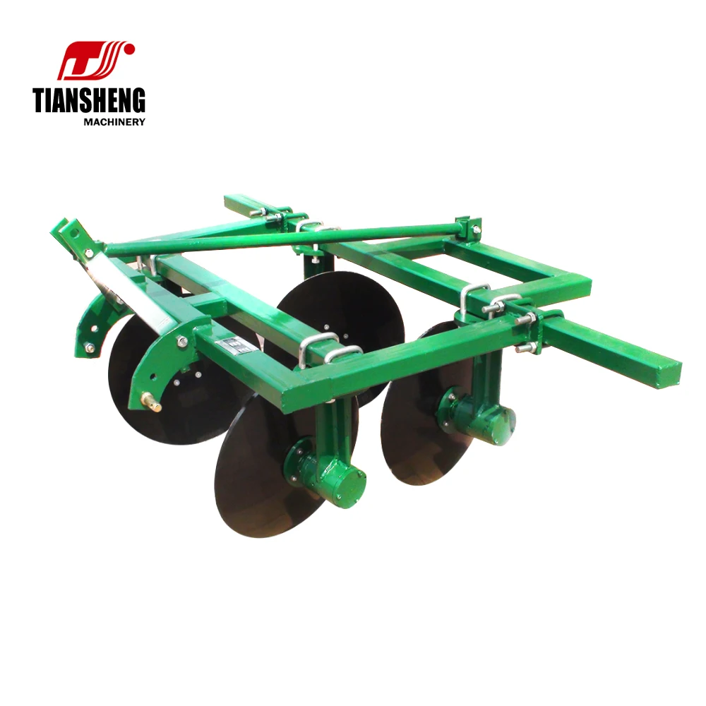 TIANSHENG rotovator ridger 4 disc 20hp matched power ridger plough disc plow
