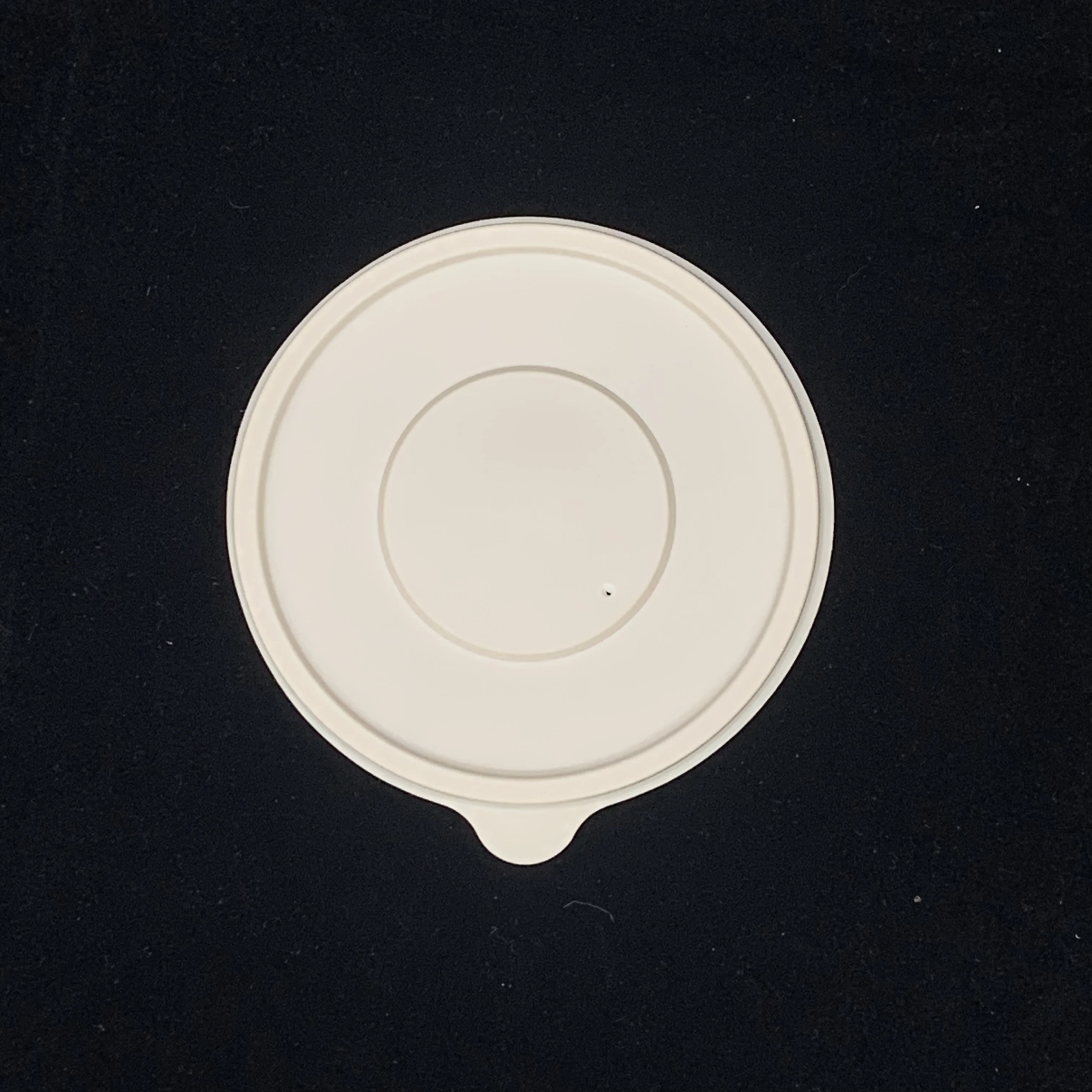 Eco-Friendly Biodegradable Plastic Takeaway Food Packing Hot Noodle Soup Flat Lid Disposable 120 Mm Corn Starch Bowl Lid