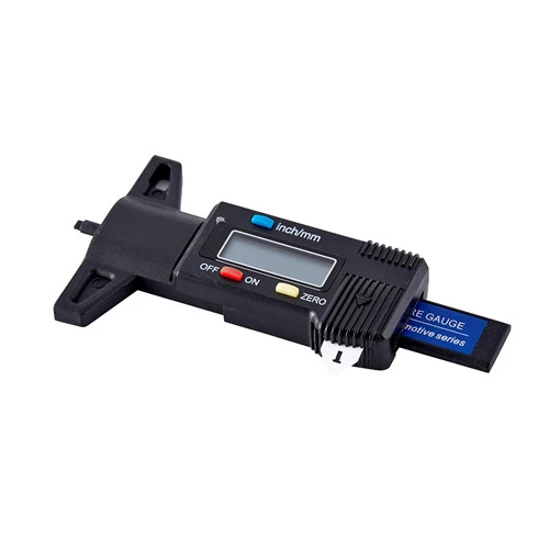 Range 0-25mm Digital Tire Tread Depth Gauge With With Plastic Needle