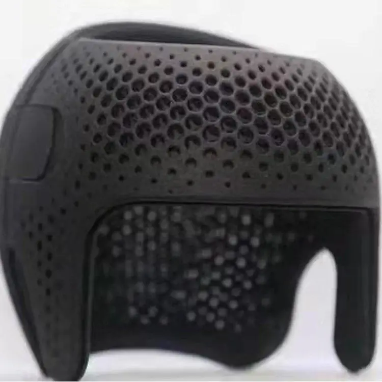 custom large plastic black nylon PA12 MJF HP printing metal aluminum steel titanium 3d printing prototype services manufacturer