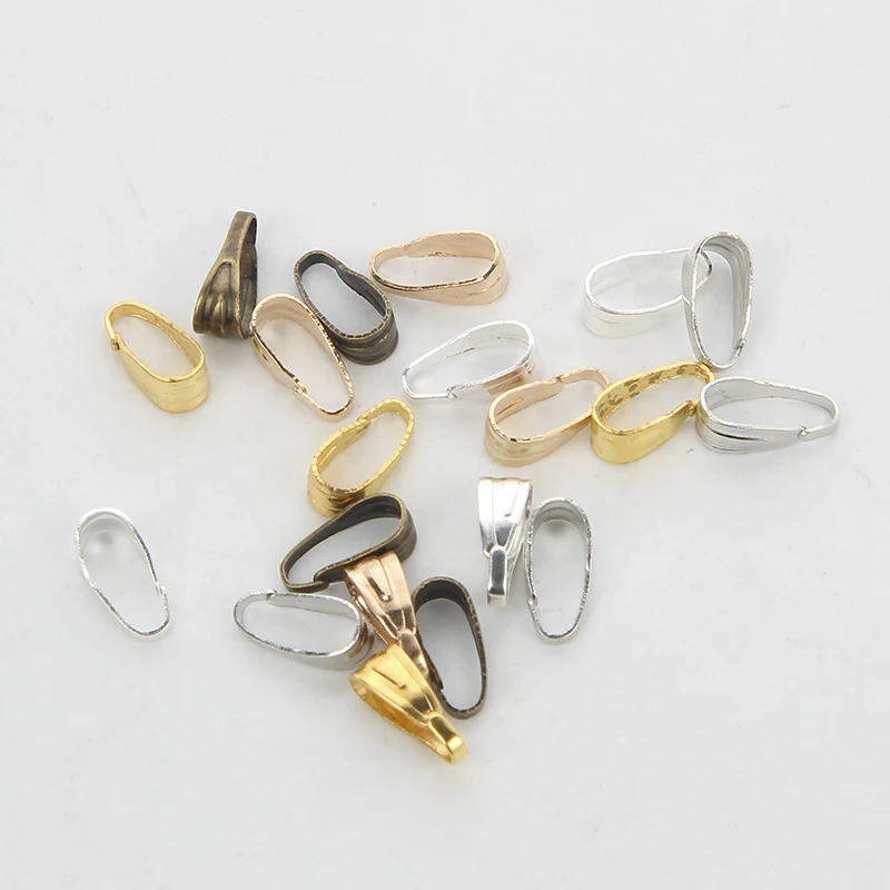 100Pcs/bag Melon Seeds Buckle Pendants Clasps Hook Connectors Clips For Jewelry Making DIY Bracelets Handmade Supplies