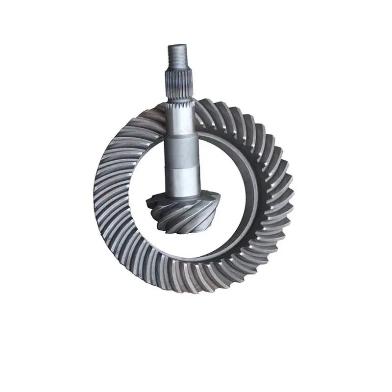 Customize Small Power Tool Spiral Bevel Gear Iso Standard Bevel Gear With Keyway