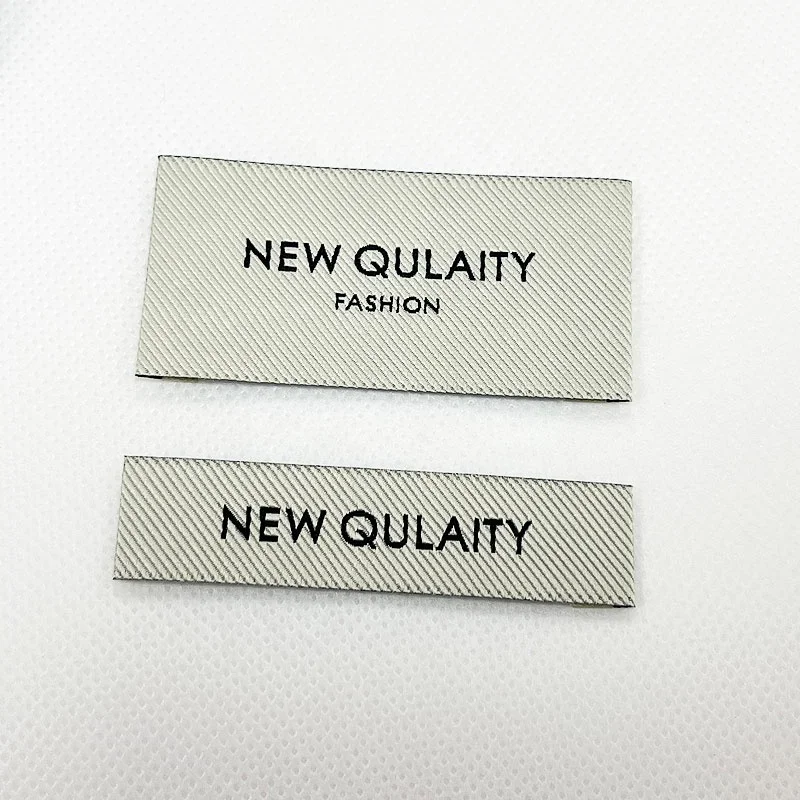 Custom tags neck labels for clothing brand
