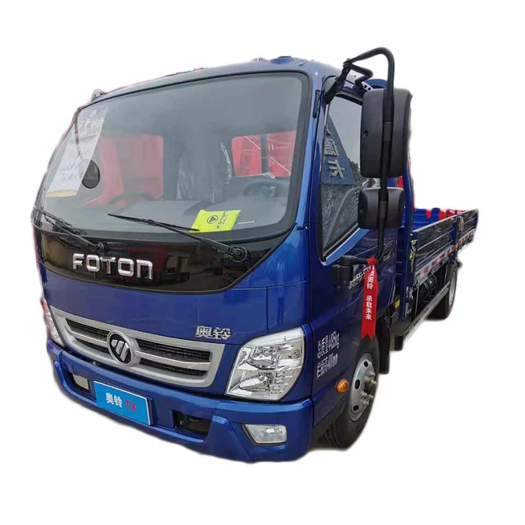 China Foton OLLIN Transport Vehicle 7.5ton Single Row Medium Cargo Trucks for Sale