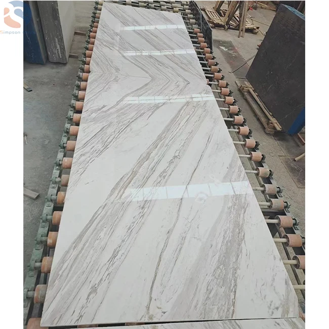 Natural  marble white with grey natural stone marble slab for   kitchen worktops countertop table counter tops stone