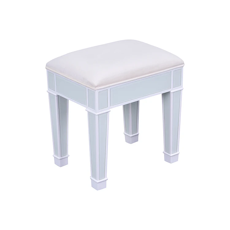 
Household hotel apartemnt nordic luxury OEM white vanity stool chair with modern design 