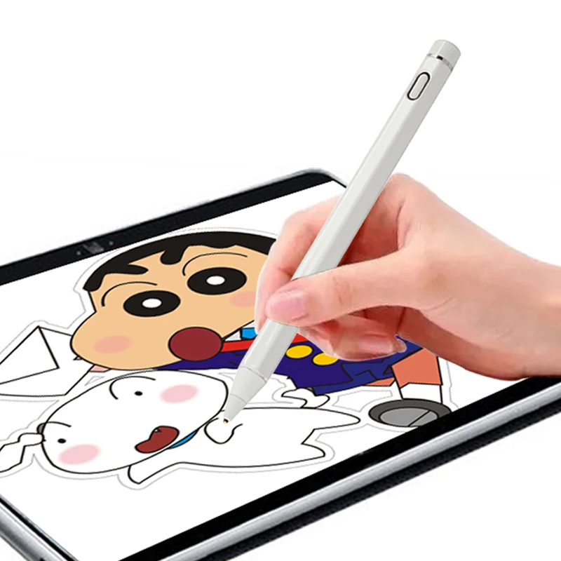 Универсальный емкостный активный сенсорный Стилус тонкий наконечник для сенсорных устройств Android