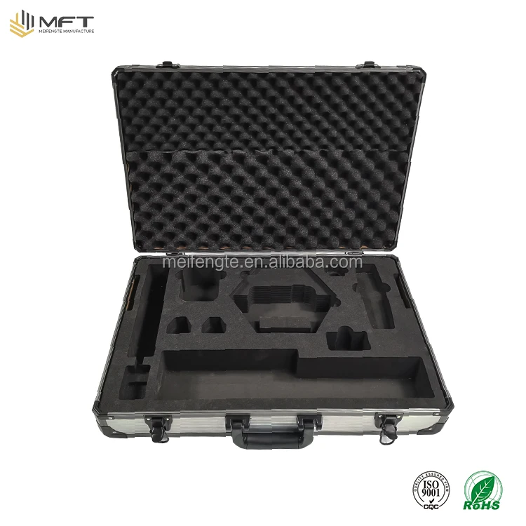 Customized Aluminum Black Frame Case For Display Precision instrument Contrast Color Case