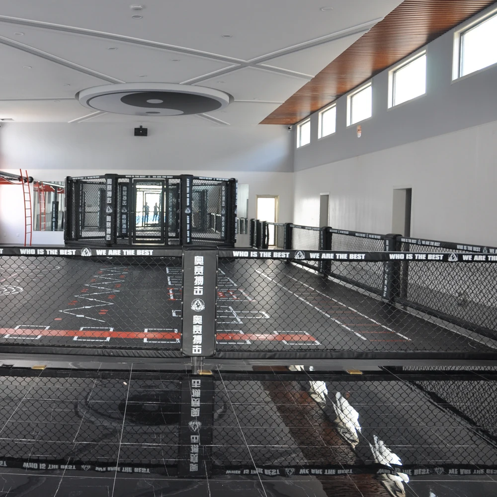 
Weight and mma Martial Art Style Custom UFC uses combat training octagon mma cage Boxing Ring 