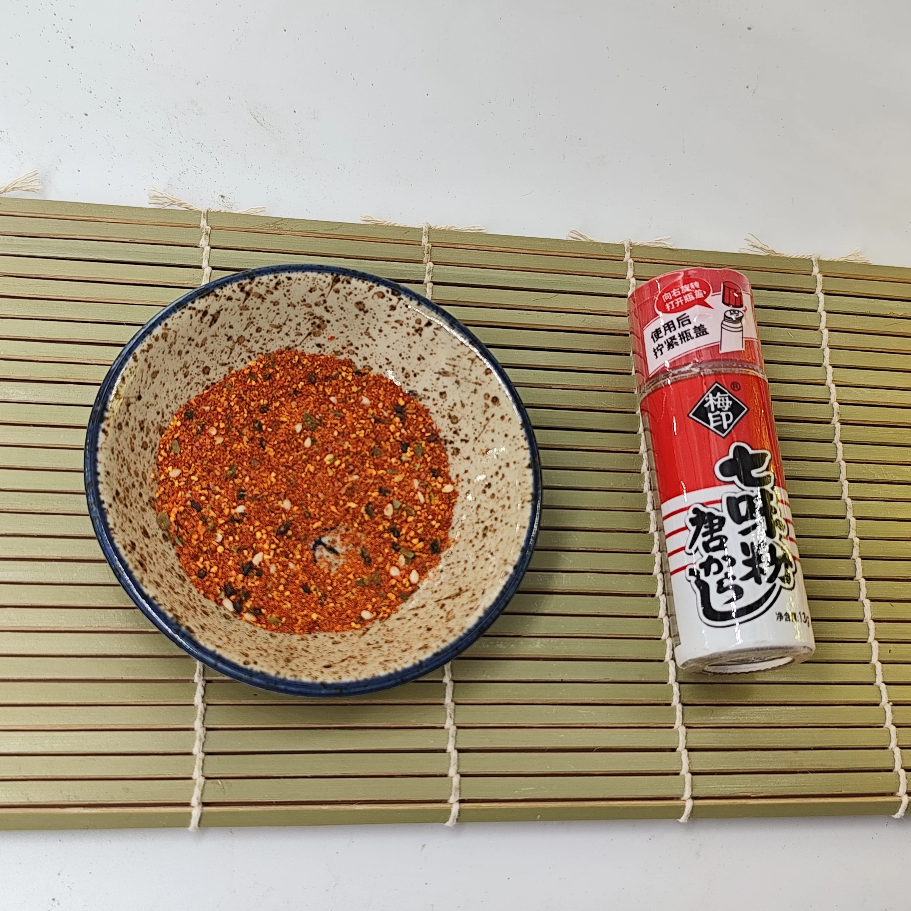 Hot Selling Wholesale High Quality 13g Shichimi Togarashi Seven Spices Seasoning Powder For Supermarket And Restaurant